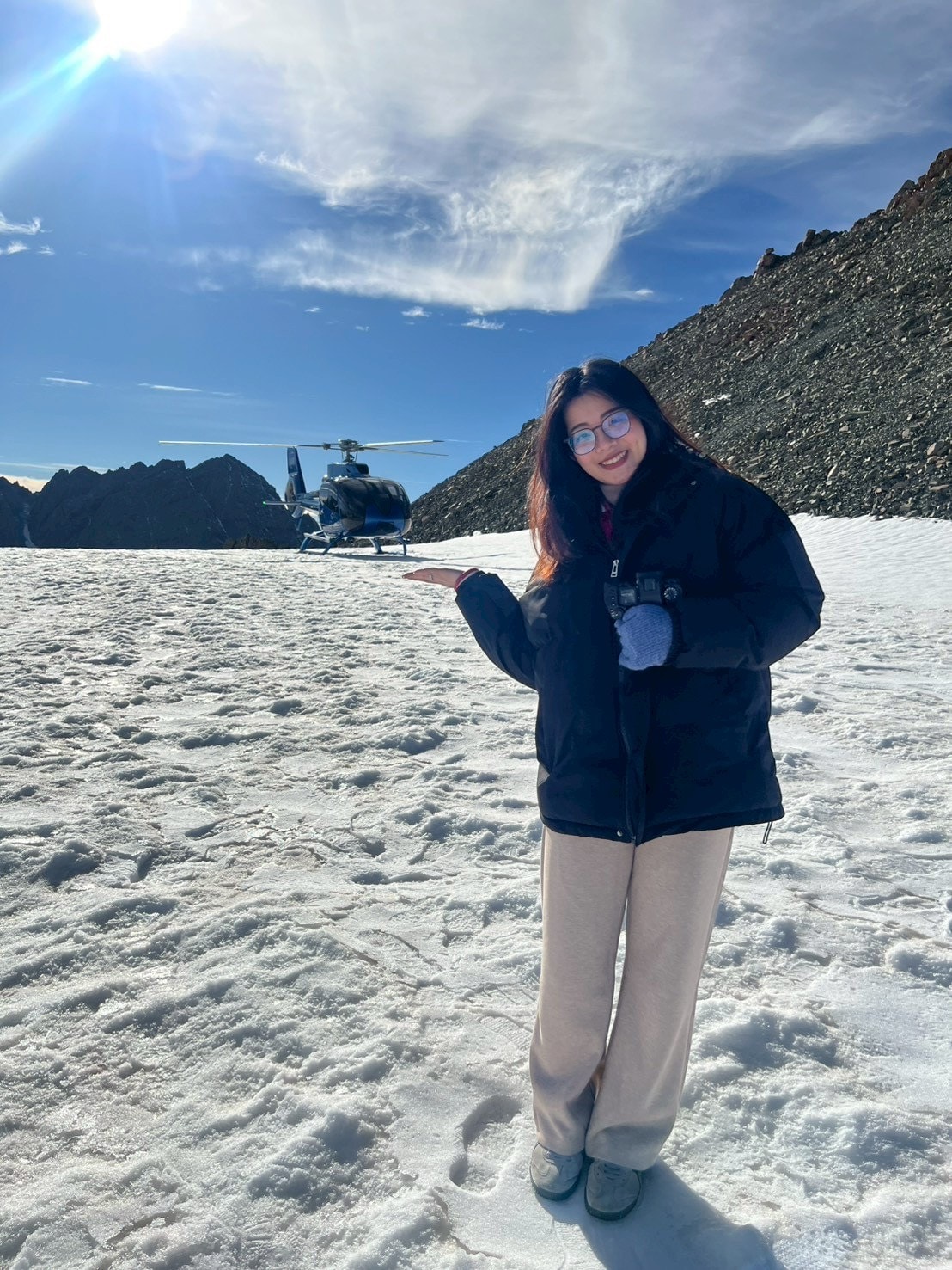 紐西蘭旅遊 庫克山Mt. Cook 直升機體驗 塔斯曼冰川、冰川湖、山頂拍照體驗
